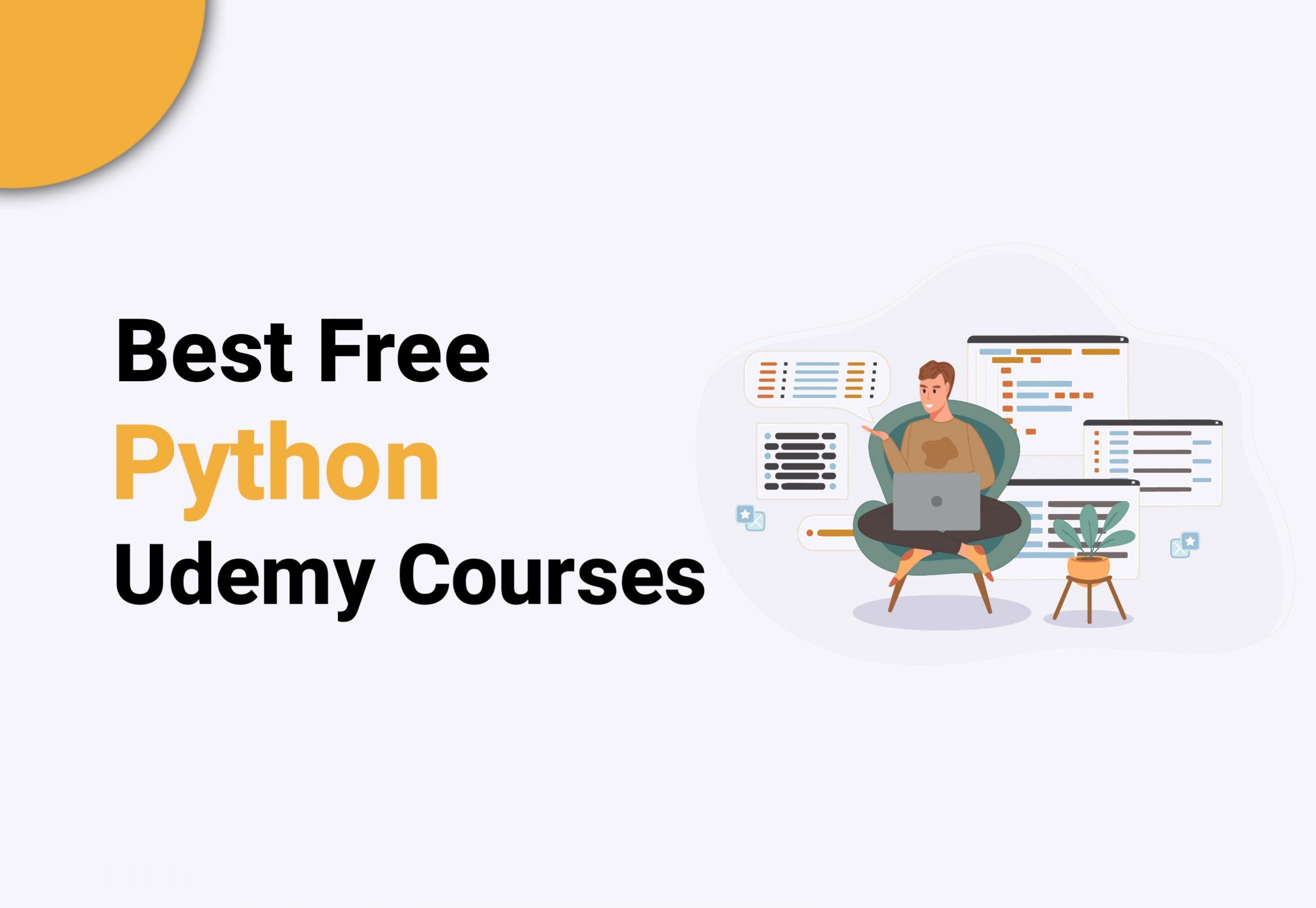 10 Best Free Udemy Python Courses [2022]