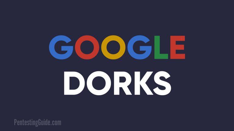 Google Dorks: Google Hacking for Username and Password
